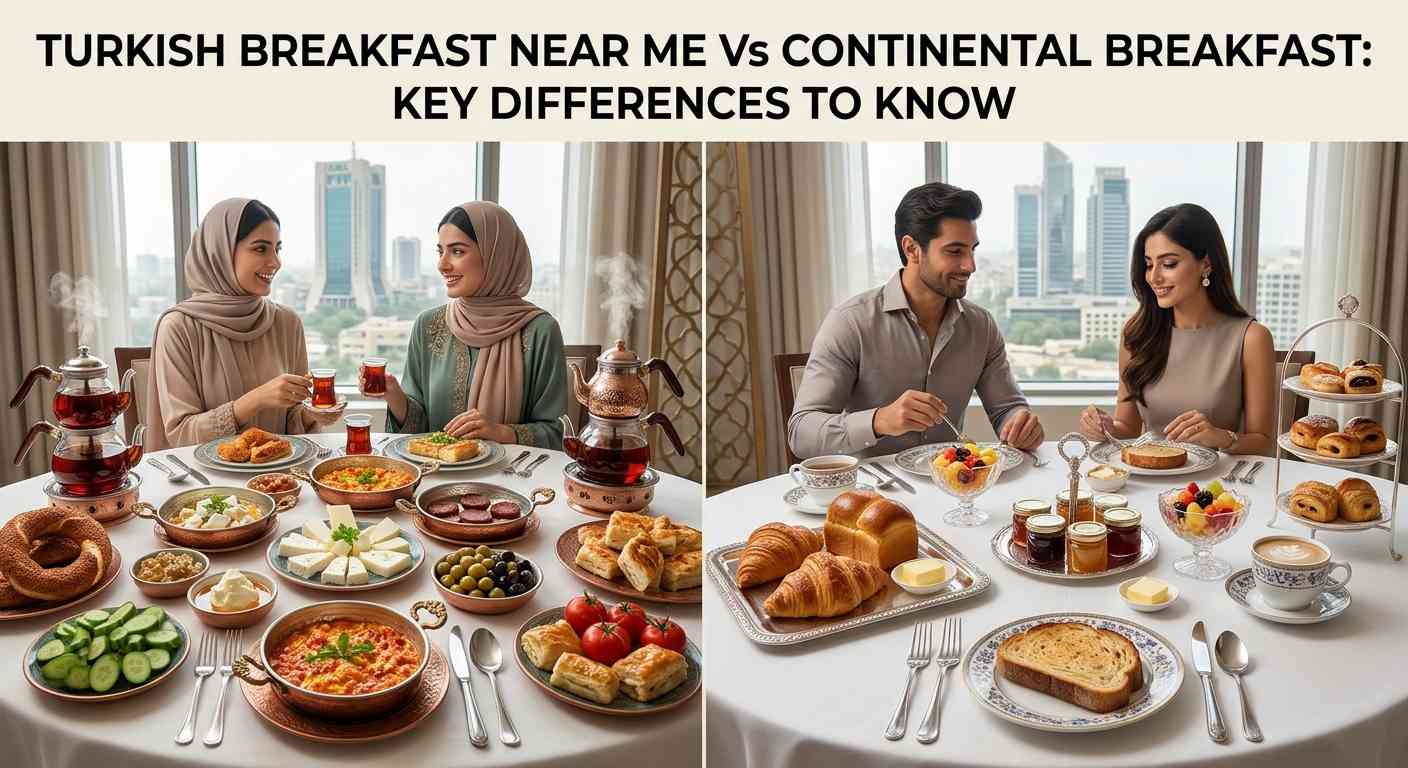 Turkish Breakfast Near Me Vs Continental Breakfast: Key Differences To Know